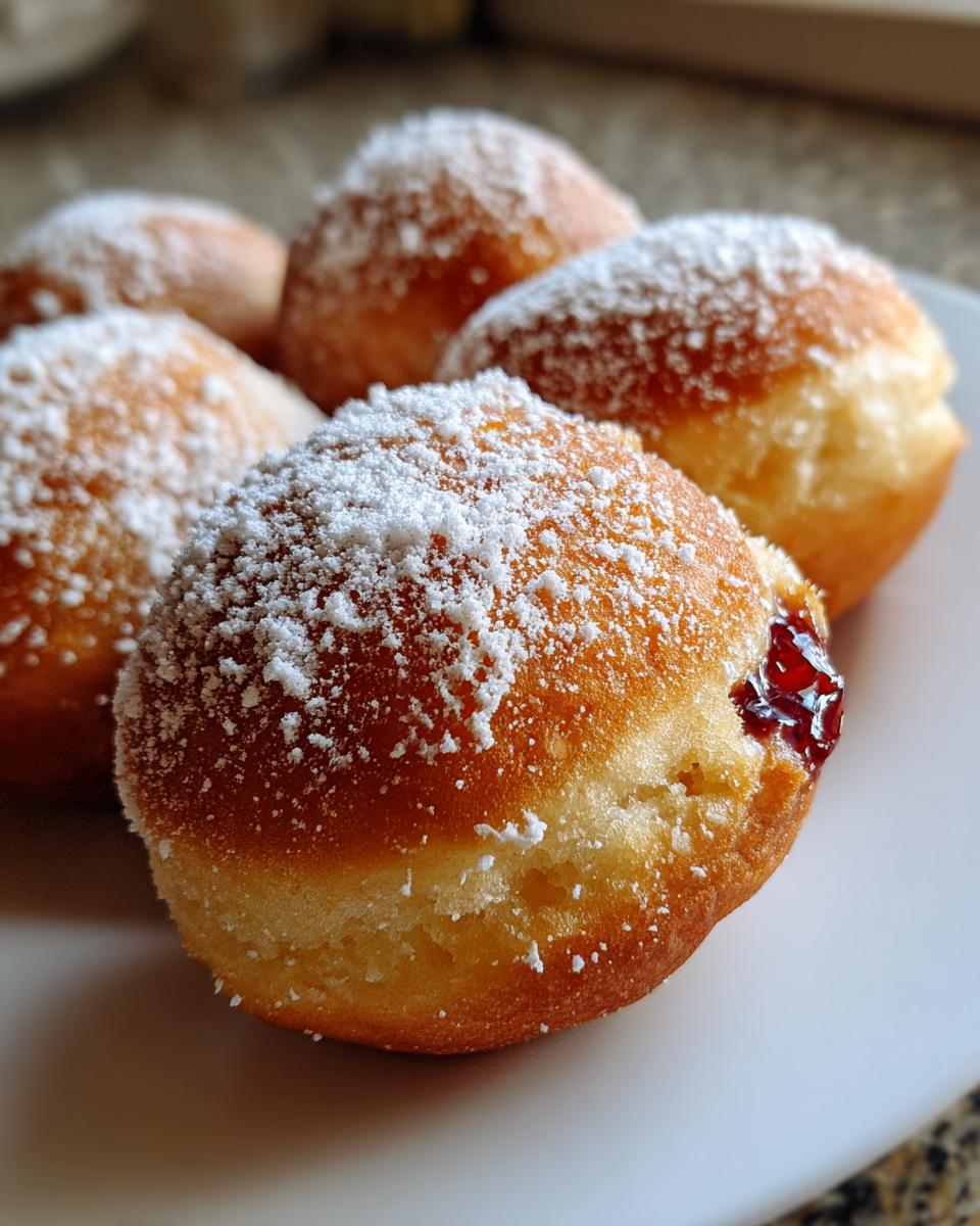 Homemade Polish Pączki for Christmas - detail 4