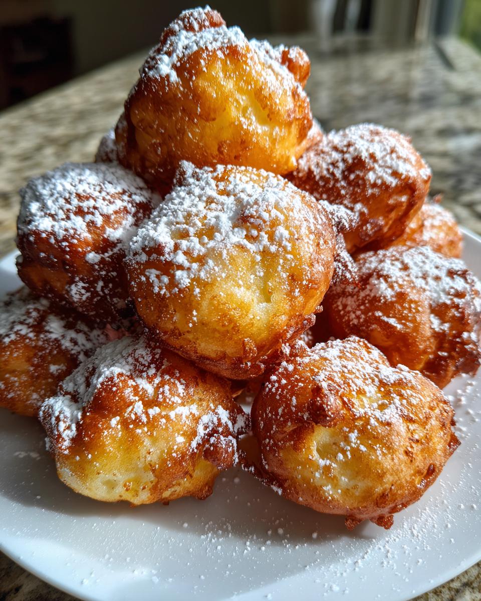 Irresistible Yogurt Fritters for Easter, Christmas - detail 4