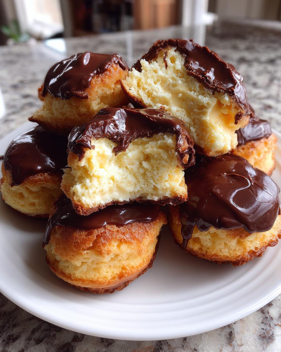 Keto Boston Cream Pie Bites for Christmas - detail 1