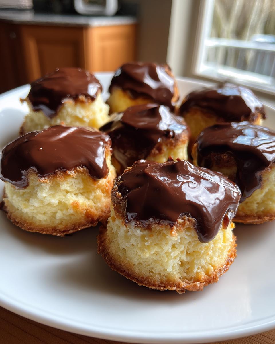 Keto Boston Cream Pie Bites for Christmas - detail 3
