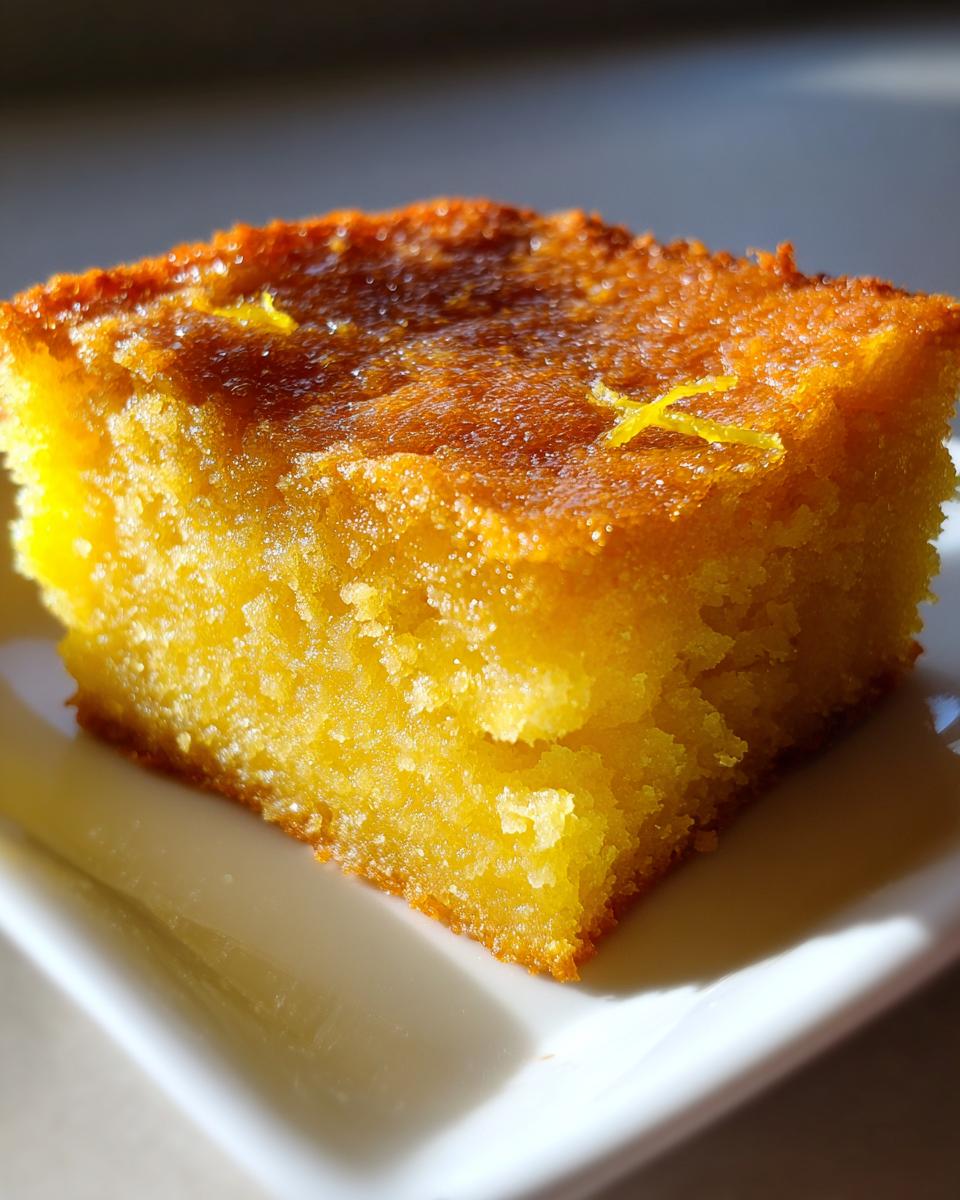 Lemon Brownies for Easter, Christmas - detail 2