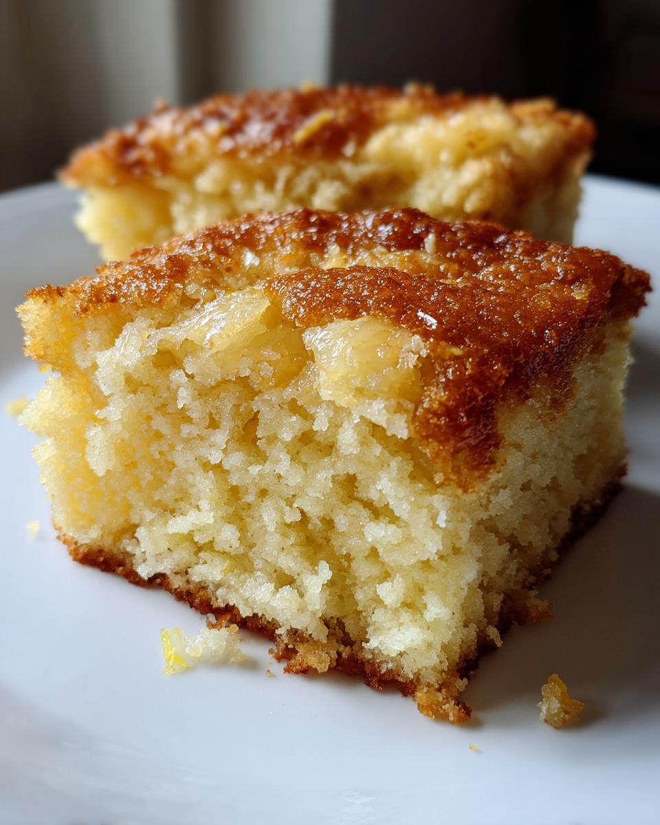 Lemon Dump Cake Delight - detail 1