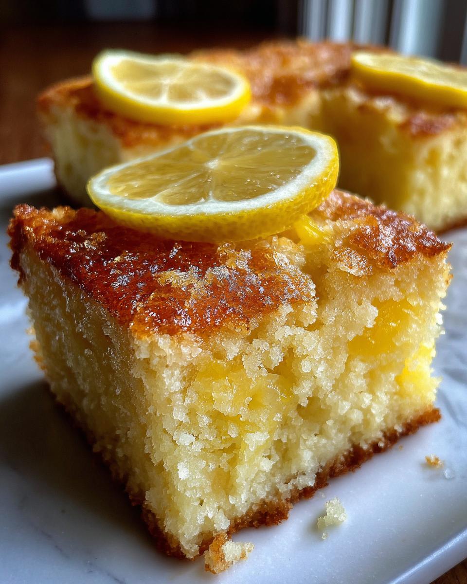 Lemon Dump Cake Delight - detail 3