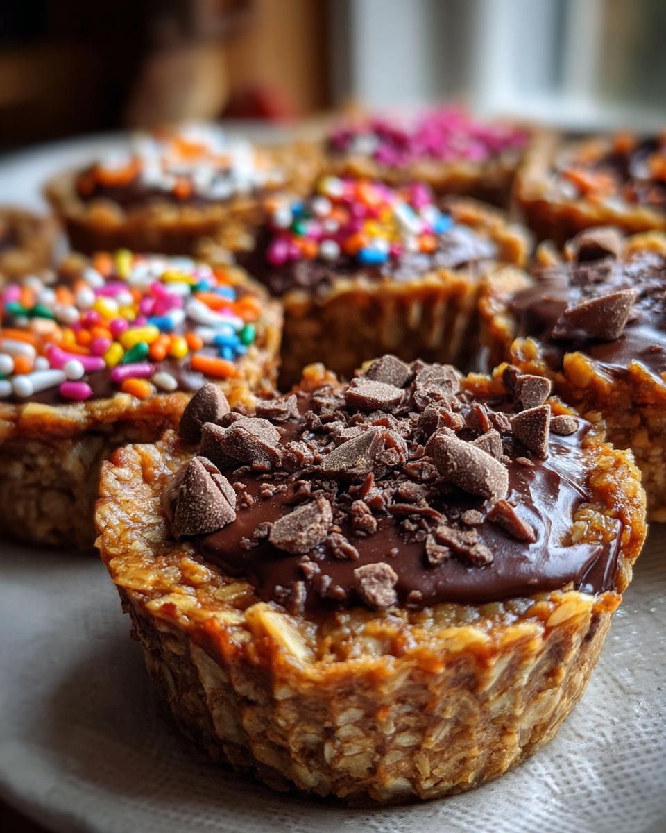 No-Bake Peanut Butter Oat Cups for Christmas - detail 2