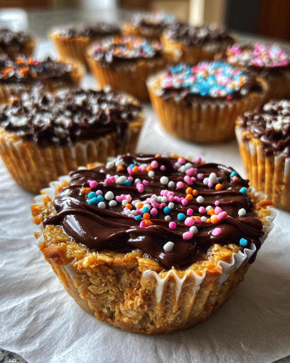 No-Bake Peanut Butter Oat Cups for Christmas - detail 3