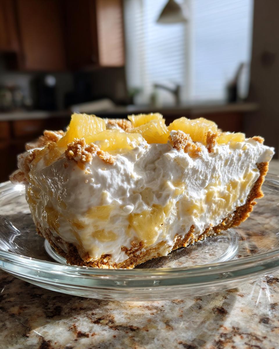 No-Bake Pineapple Cream Dessert for Christmas - detail 2