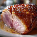 One Pan Brown Sugar Pineapple Ham for Christmas, Thanksgiving