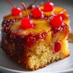 Pineapple Upside-Down Cake for Christmas