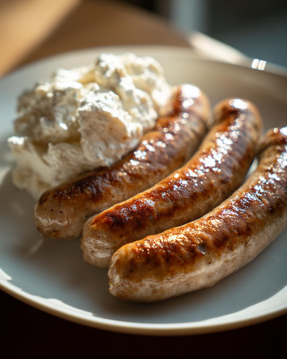Polish White Sausage with Horseradish Sauce for Easter, Christmas - detail 1