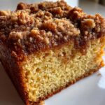 Pumpkin Coffee Cake for Halloween, Thanksgiving