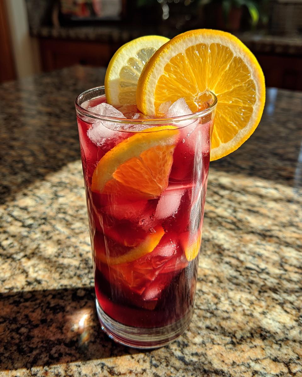 Refreshing Tinto de Verano Cocktail for Easter, Christmas - detail 3