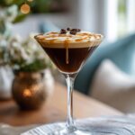 Salted Caramel Espresso Martini for Christmas