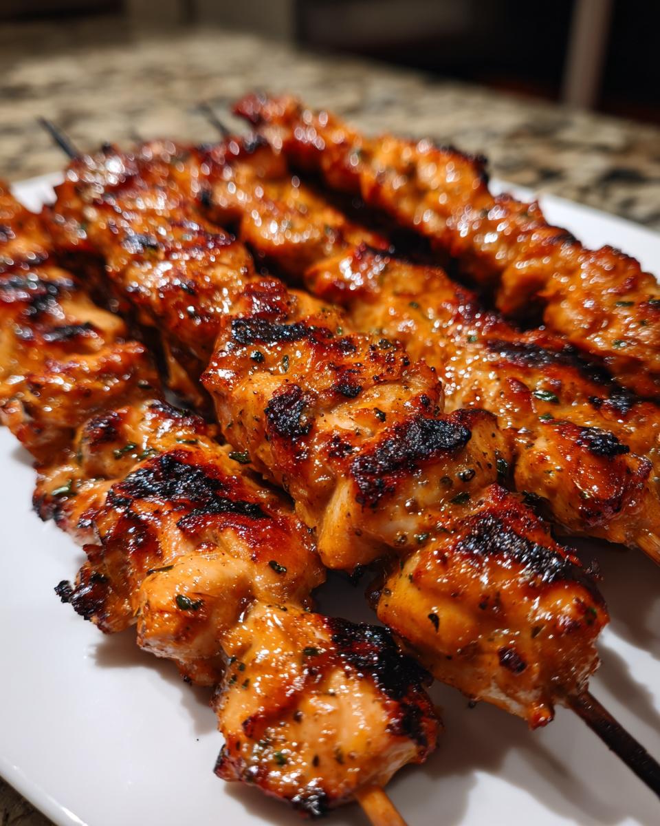 Spicy Coconut Milk Chicken Skewers for Easter, Christmas - detail 1