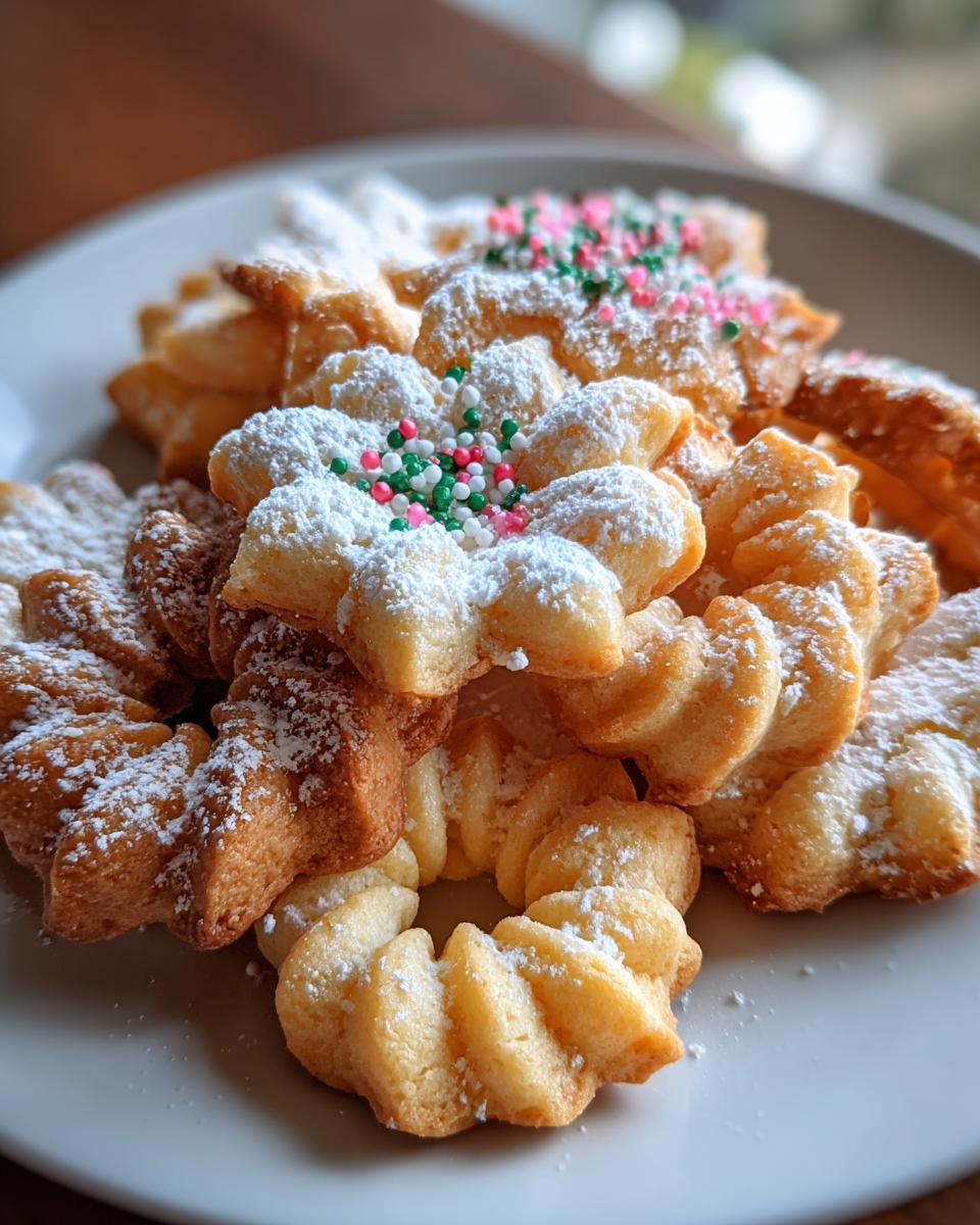 Spritz Biscuits for Christmas - detail 1