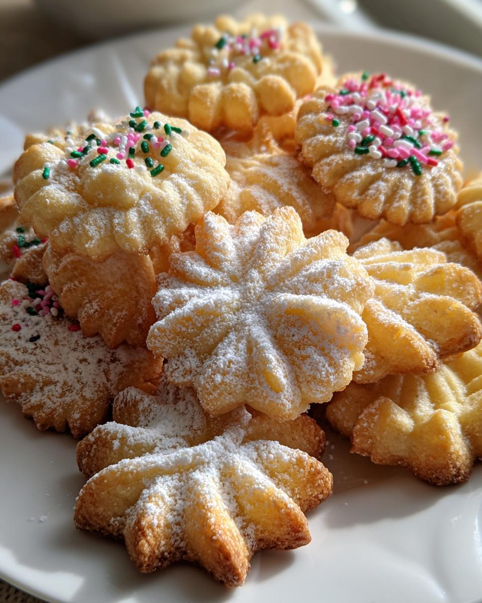 Spritz Biscuits for Christmas - detail 2