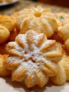 Spritz Biscuits for Christmas