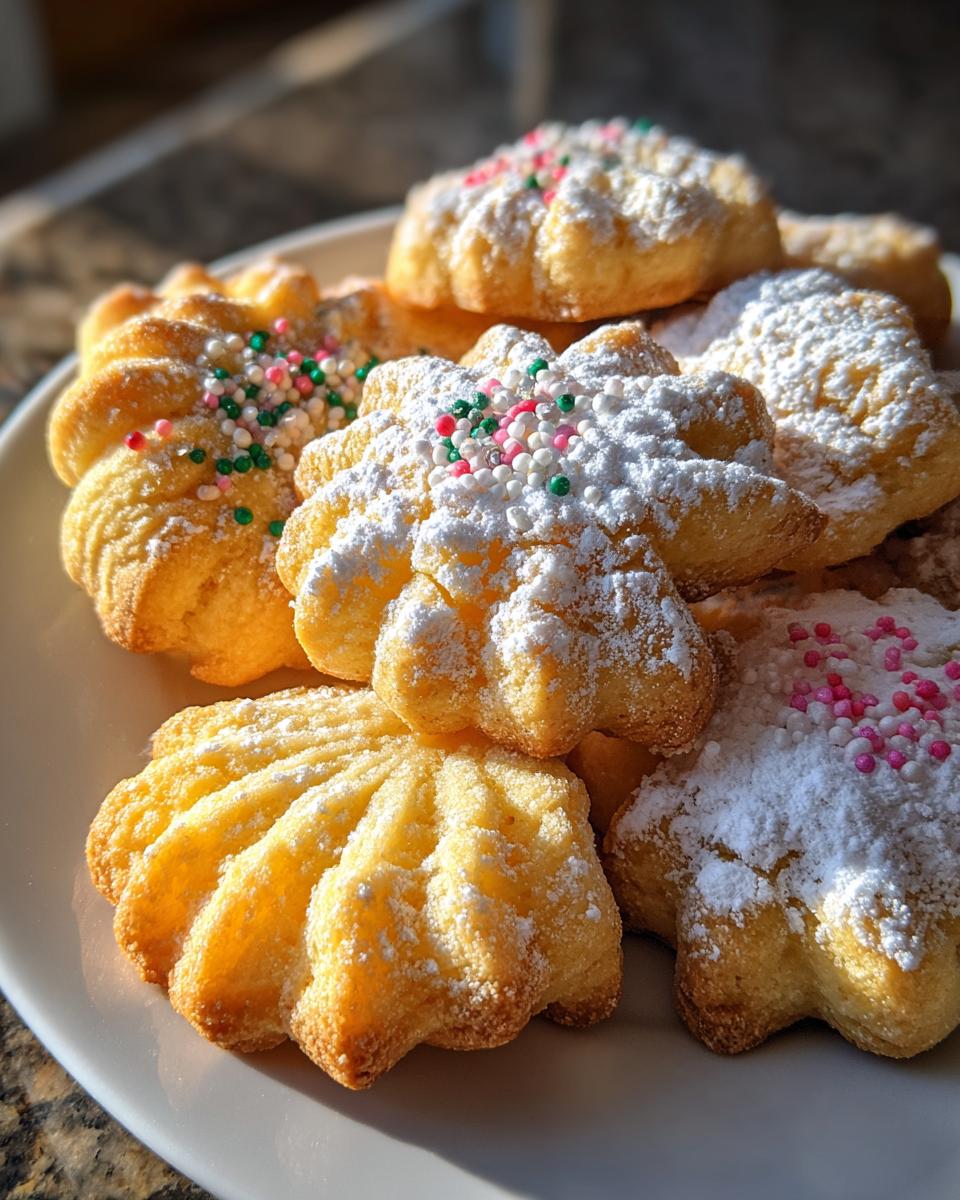 Spritz Biscuits for Christmas - detail 3