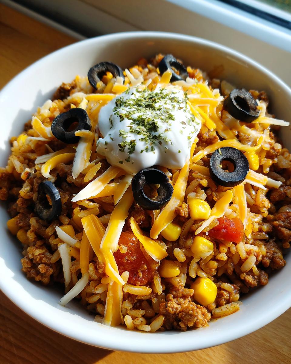 Taco Rice Bowl for Halloween - detail 1