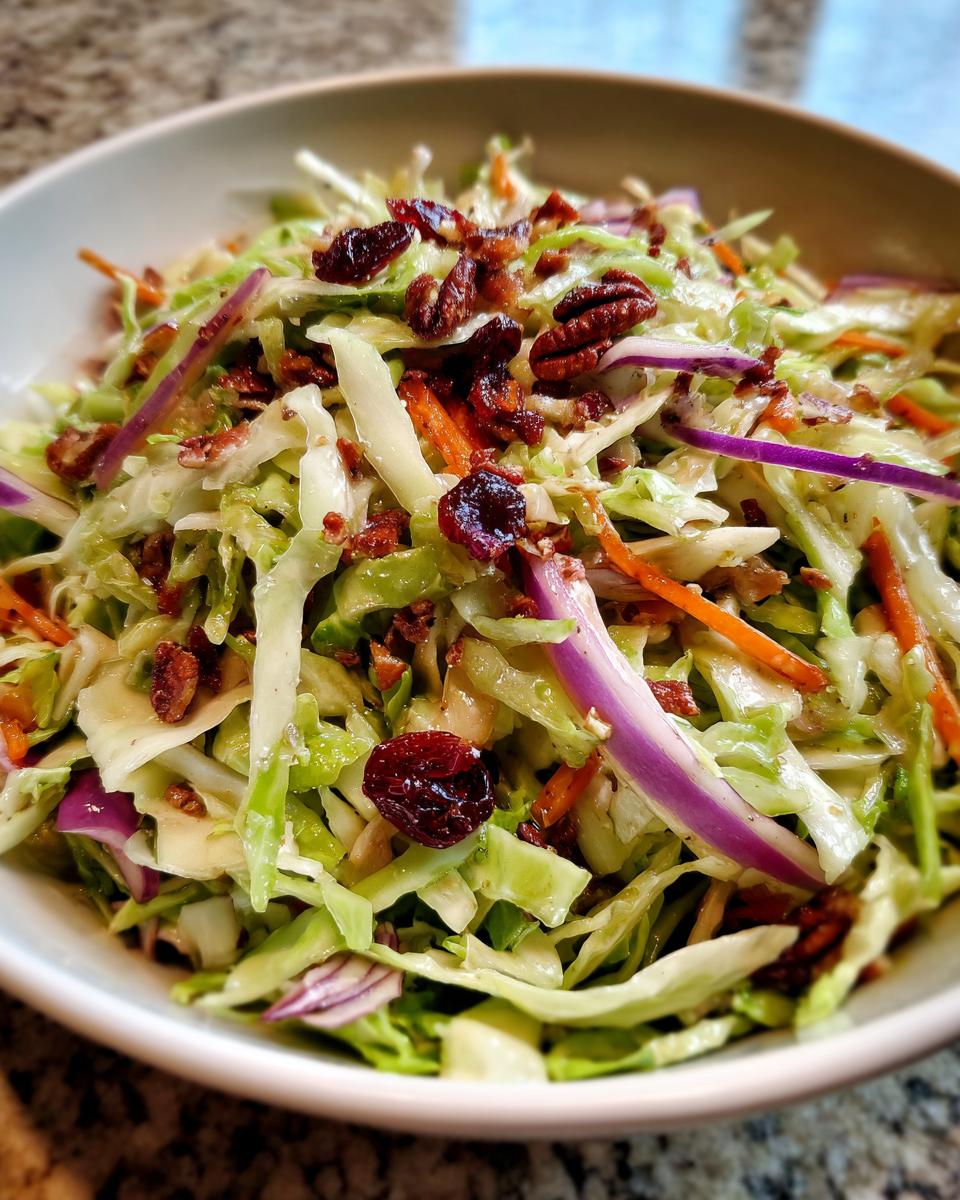 Winter Cabbage Salad for Thanksgiving, Christmas - detail 2