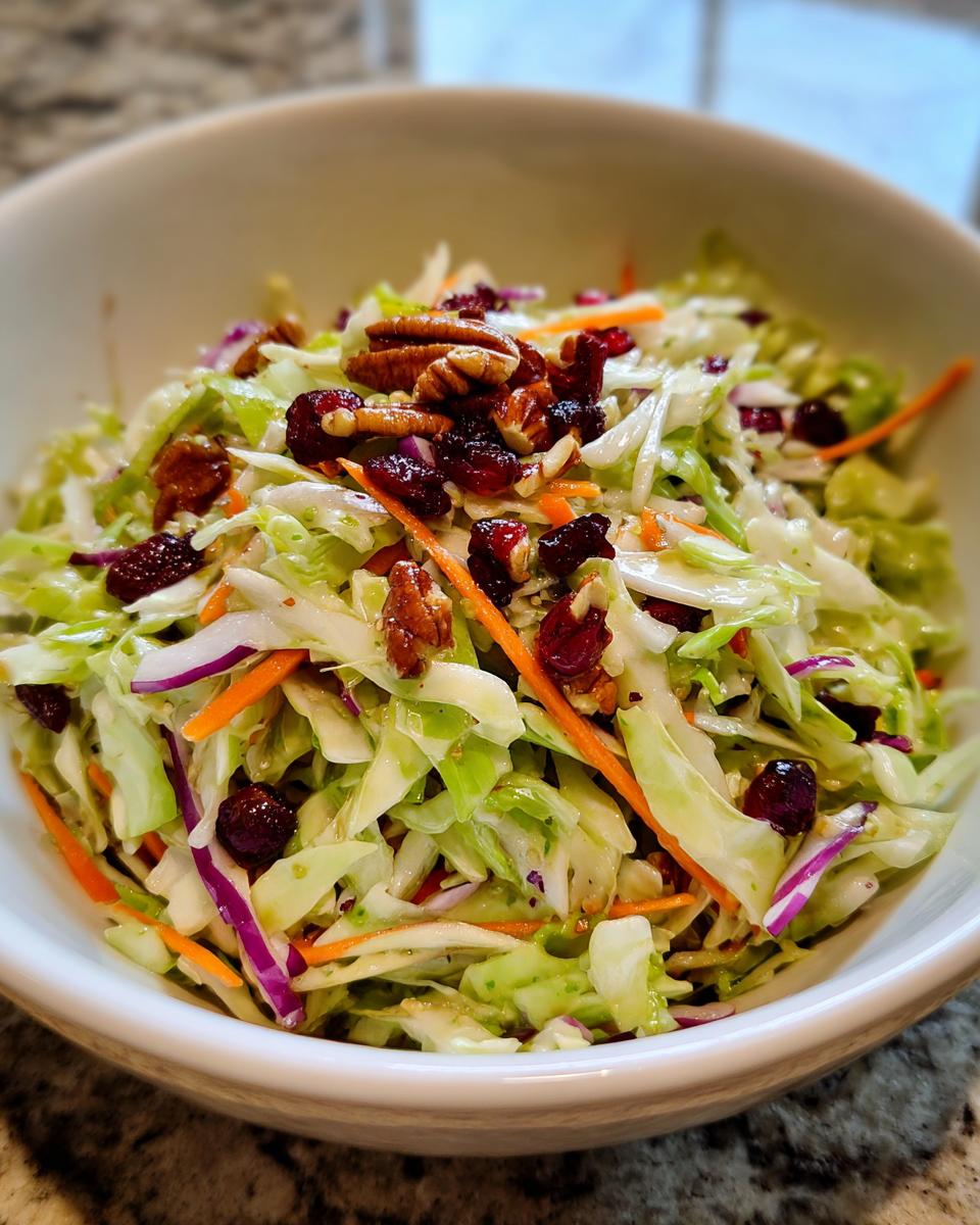 Winter Cabbage Salad for Thanksgiving, Christmas - detail 3