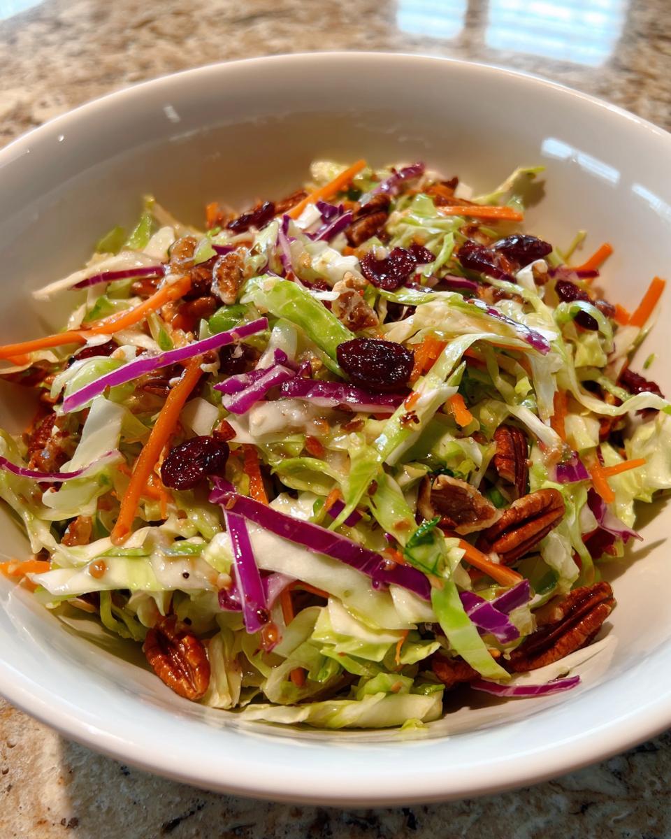 Winter Cabbage Salad for Thanksgiving, Christmas - detail 4